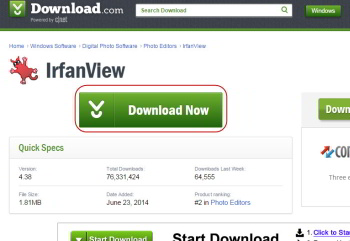 download the new IrfanView Plugins